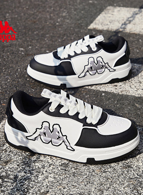 Kappa鞋子男鞋新款情侣板鞋子2026春季运动增高百搭厚底小白鞋女