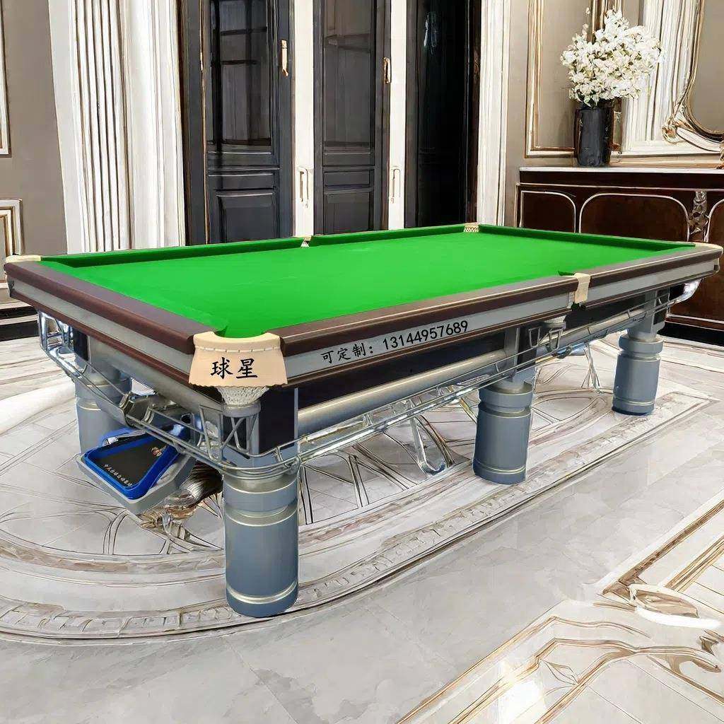 新疆球星台球桌Q9-A标银准密台哈球桌腿美式黑8米泉斯诺球克9台球,运动/瑜伽/健身/球迷用品,台球桌,淘宝优惠券,粉丝福利购,淘宝优惠卷