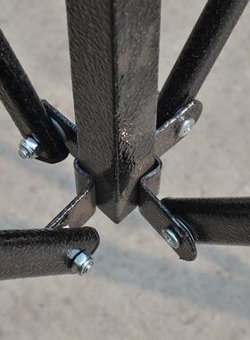 户外活动展移览帐36842篷2*2动折广告遮阳帐篷迷彩铁管四角摆摊