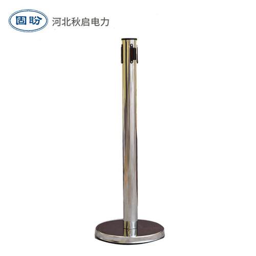 不锈钢管式围施隔离银行商栏场酒店可移动围挡警示栏伸缩栏围工栏