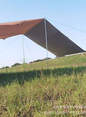 户野营车外帐尾 车载遮84567阳棚侧凉棚 suv车边边帐篷侧帐天幕