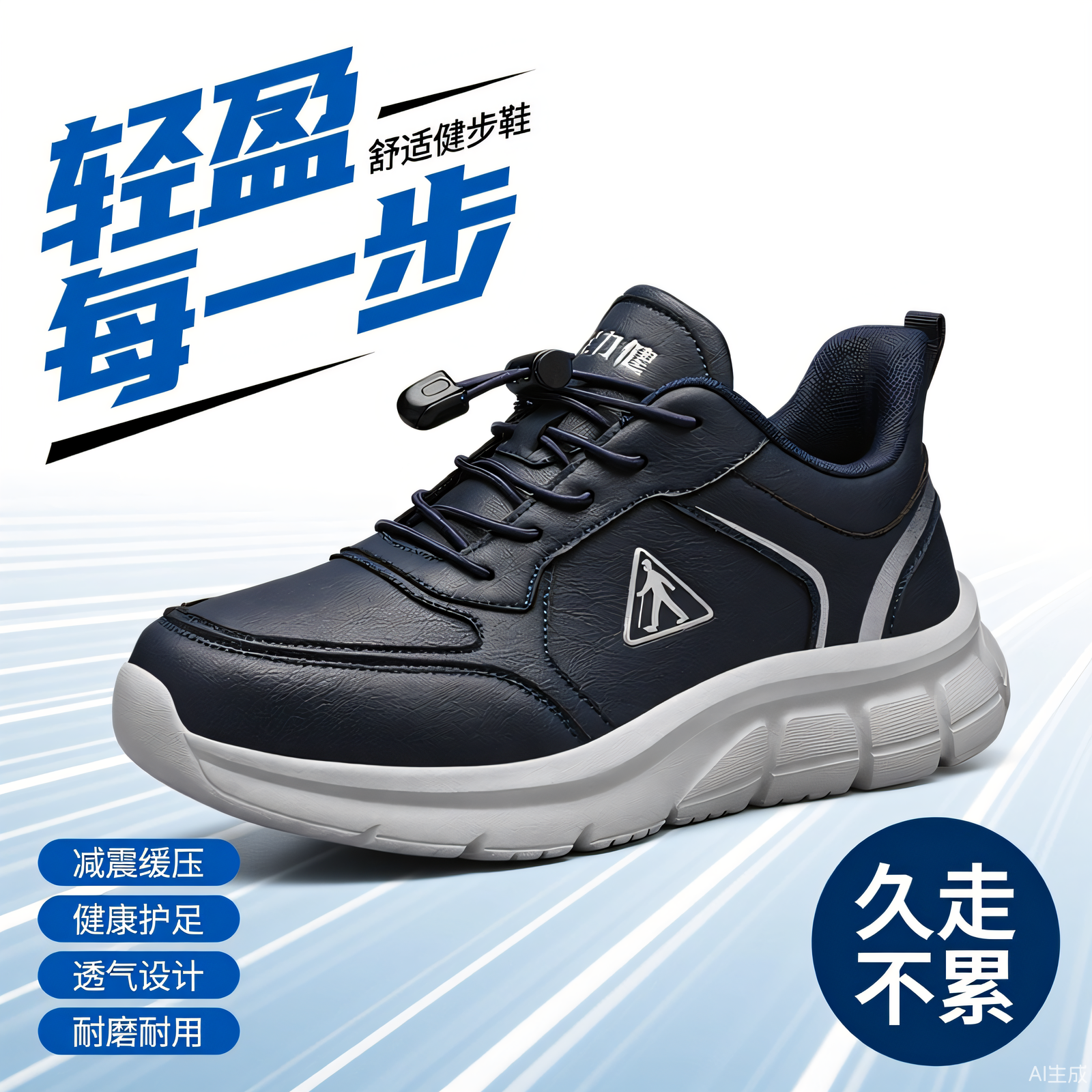 足力健老人鞋旗舰店正品妈妈鞋