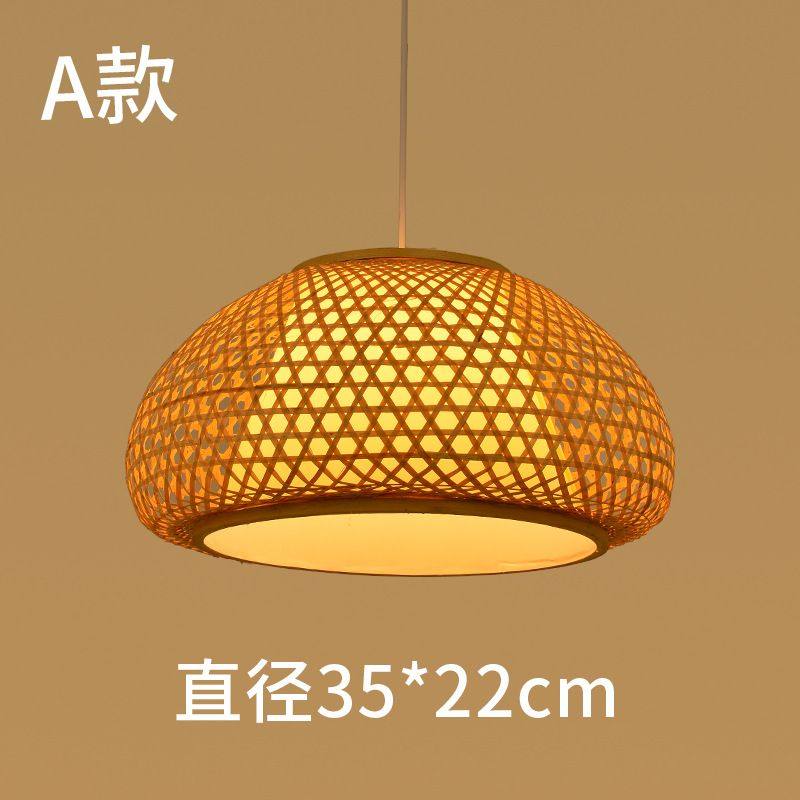 手工竹艺竹编灯笼竹灯罩复古包布南京大排档茶楼酒店客栈禅意吊灯,家装灯饰光源,餐厅吊灯,淘宝优惠券,粉丝福利购,淘宝优惠卷