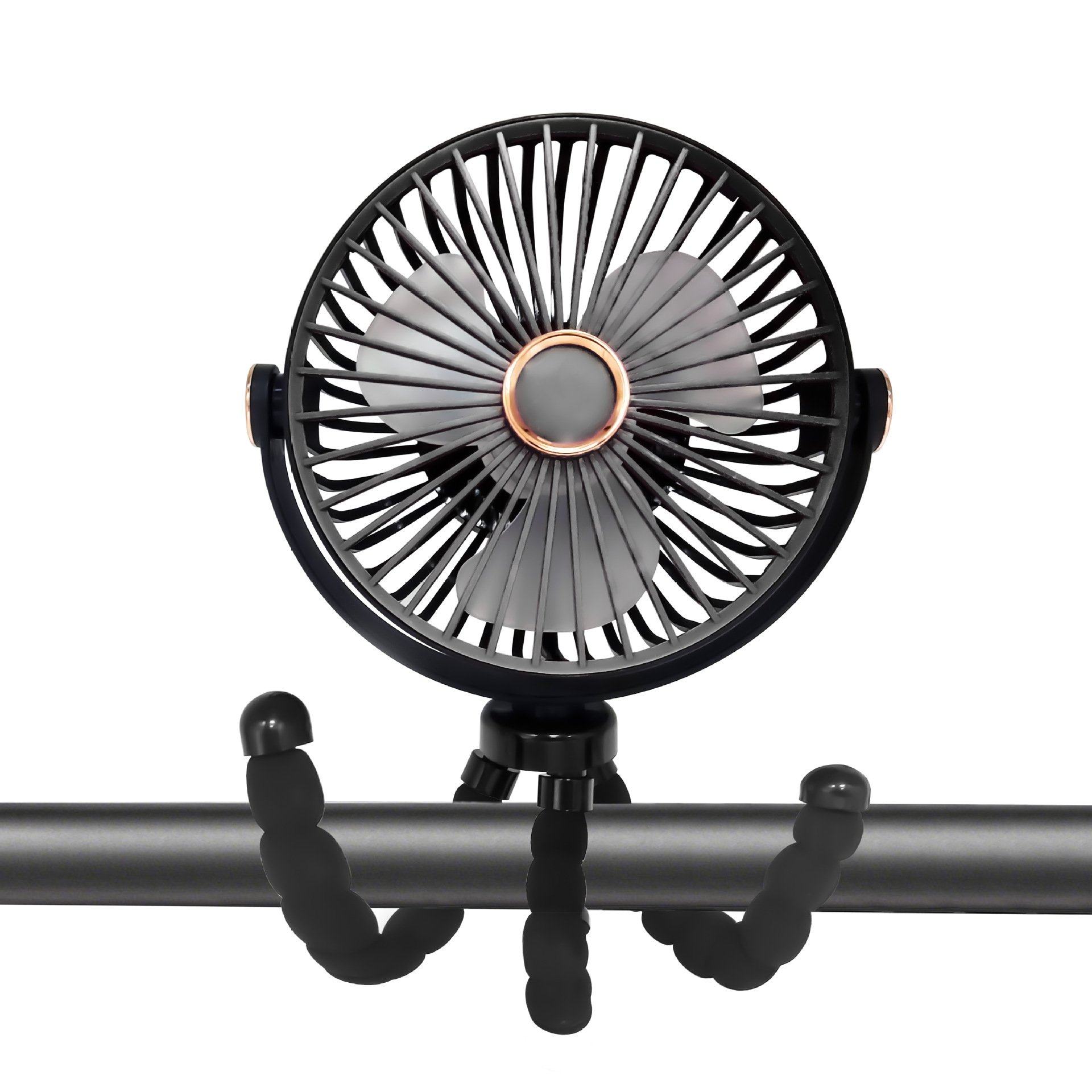 跨境八爪鱼风扇户外婴儿车手持usb宿舍桌面便捷式折叠八爪鱼风扇,生活电器,户外风扇/移动风扇,淘宝优惠券,粉丝福利购,淘宝优惠卷