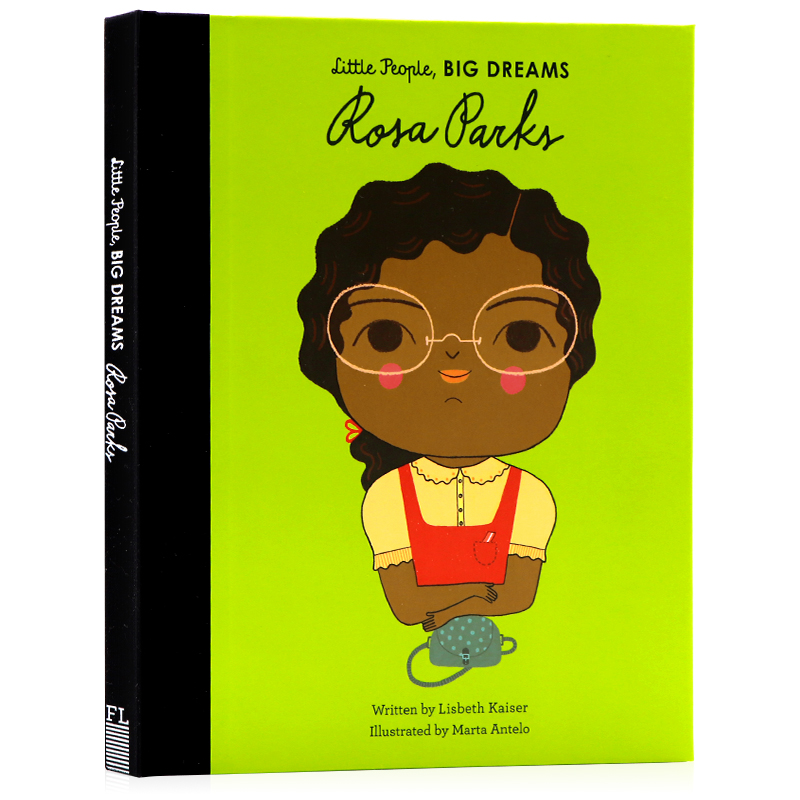 进口英文原版绘本 Little People Big Dreams Rosa Parks小人物大梦想 罗莎帕克斯 现代民权运动之母