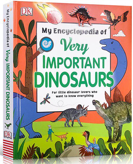 进口英文原版 My Encyclopedia of Very Important Dinosaurs DK 幼儿百科全书系列 那些重要的恐龙 ...