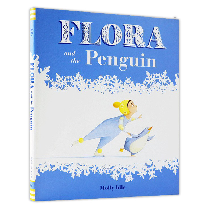 进口英文原版 现货 Flora and the penguin 弗洛拉和企鹅 一个关于友谊的小故事