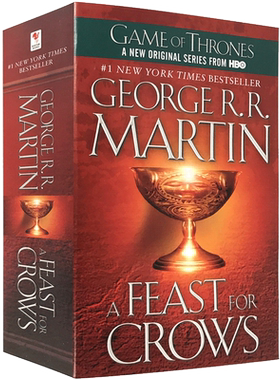 进口英文原版 冰与火之歌4 群鸦的盛宴 A Song of Ice and Fire A Feast for Crows 乔治马丁美剧原著小说 权力的游戏 现货