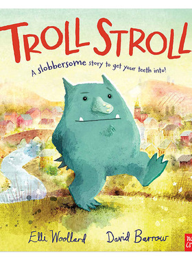 现货 进口英文原版绘本 巨魔漫步  Troll Stroll  儿童启蒙精美插画故事绘本 扫码听音频  Nosy Crow 平装大开