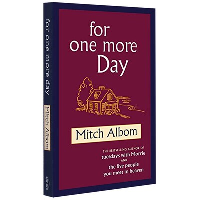 进口英文原版  一日重生   For One More Day 米奇阿尔博姆 Mitch Albom   心灵疗愈人生哲学暖心小说  现货