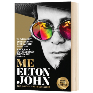 进口英文原版 Me 英国乐坛传奇 艾尔顿·约翰官方自传名人传记  电影狮子王主题曲作者 Elton John 流行歌手 平装