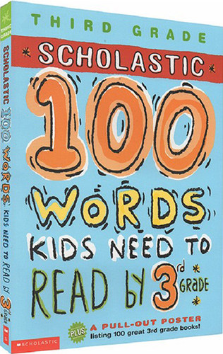 进口英文原版 100 Words Kids Need To Read By 3Rd Grade Workbook 三年级小学生英语词汇 现货