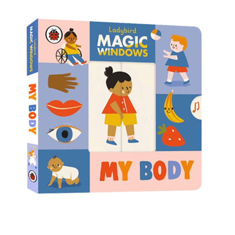 进口英文原版 小瓢虫 Ladybird Magic Windows My Body 魔法小窗户 我的身体 生理作息认知翻翻书 科普启蒙  现货