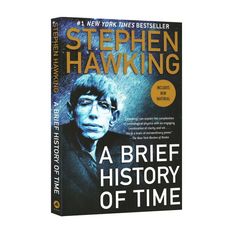进口英文原版 A Brief History Of Time 史蒂芬霍金 时间简史 纽约时报畅销书籍 Stephen Hawking 现货