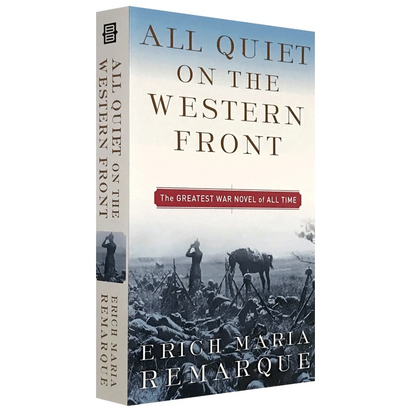 进口英文原版 西线无战事 All Quiet on the Western Front  奥斯卡电影原著 历史小说 英语书籍 雷马克 Erich Maria Remarque 书籍/杂志/报纸 原版其它 原图主图