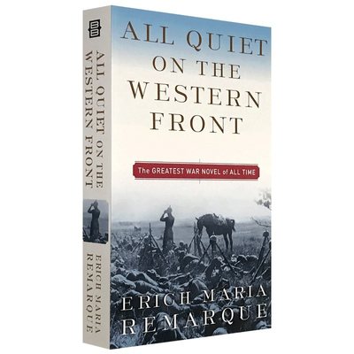 进口英文原版 西线无战事 All Quiet on the Western Front  奥斯卡电影原著 历史小说 英语书籍 雷马克 Erich Maria Remarque