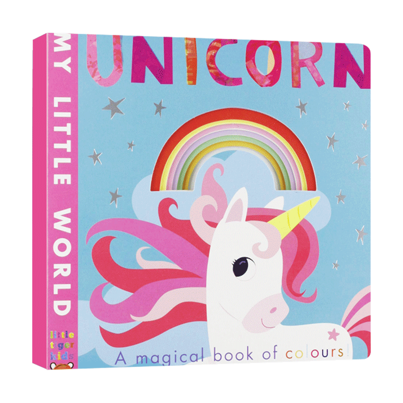 英文原版我的小世界系列独角兽 Unicorn My Little World手指书现货