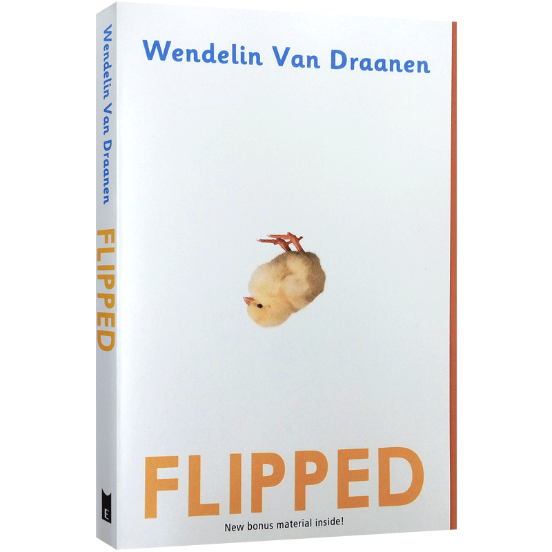 进口英文原版 flipped  怦然心动 英语原著小说 全英文版正版电影书籍