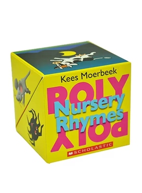 进口英文原版 Roly Poly Nursery Rhymes 魔术方块神奇翻转书 吴敏兰推荐 儿歌童谣 儿童立体游戏书 现货