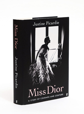 进口英文原版 迪奥小姐 一个关于勇气和时装的故事  Miss Dior  A Story of Courage and Couture 时尚人物传记历史书 现货
