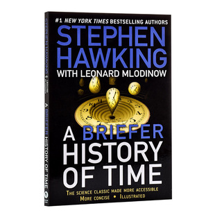 进口英文原版 时间简史普及版 霍金  A Briefer History Of Time 史蒂芬霍金 科学巨作 宇宙知识自然科学科技畅销科普读物 现货