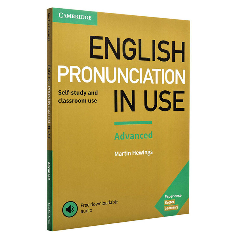 进口英文原版 剑桥英语发音高级 English Pronunciation in Use Advanced 高级字典英文发音配音频答案自学工具书 现货 海外直订xa