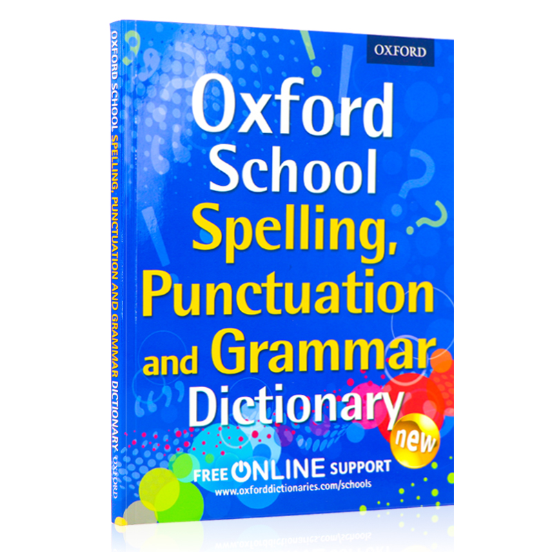 进口英文原版  Oxford School Spelling Punctuation and Grammar Dictionary 牛津英英词典 语法标点拼写学习工具书