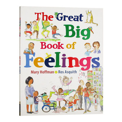 进口英文原版 The Great Big Book of Feelings 感觉大书 各种各样的情绪 现货