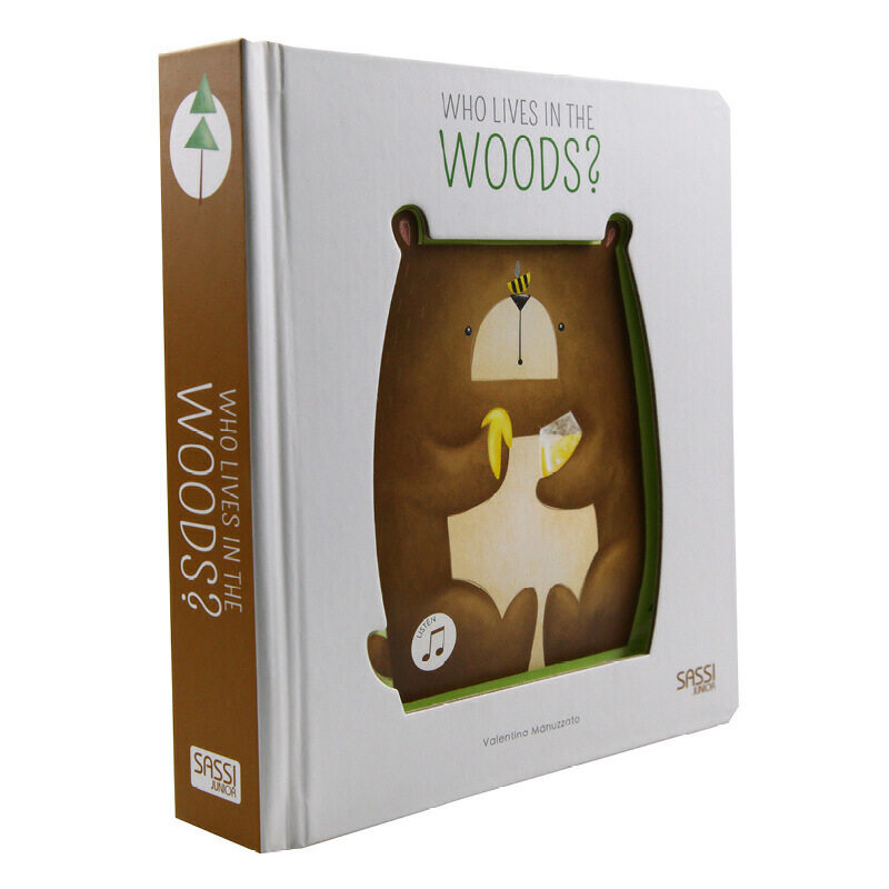进口英文原版 Who Lives in the Woods 谁住在森林里? 原版有声儿童童书 睡前读物 儿童经典绘本系列