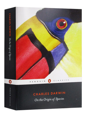 进口英文原版  On The Origin Of Species 达尔文 物种起源 黑色企鹅经典 现货