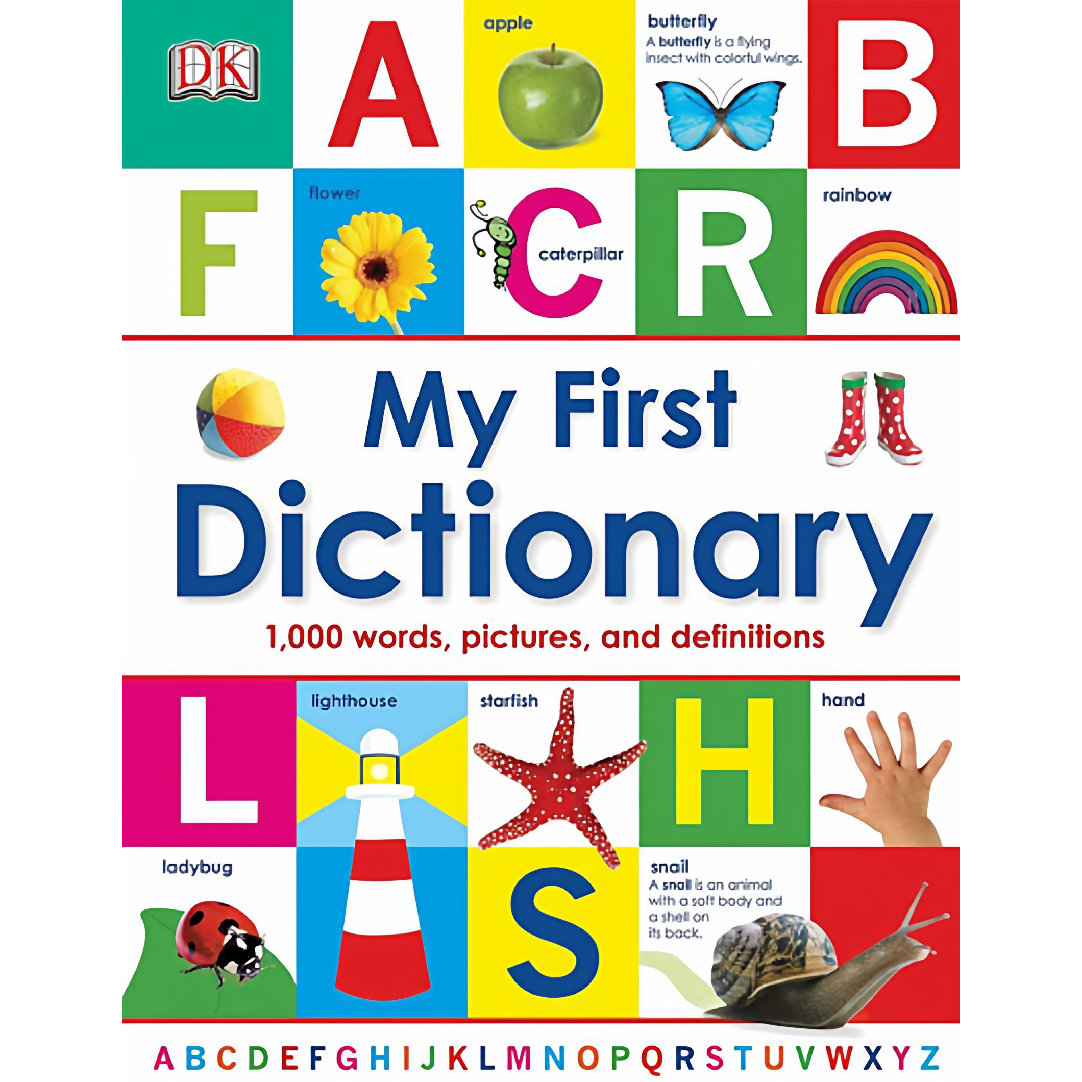 进口英文原版 My First Dictionary 我的第一本词典少儿科普百科大词典 儿童低幼英语启蒙入门词典教材 初阶图画词典海外直订gz