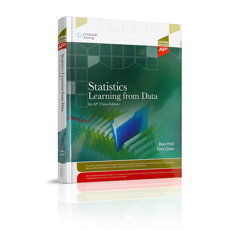 进口英文原版 【AP】Statistics Learning From Data For Ap China Edition 数据统计学 现货