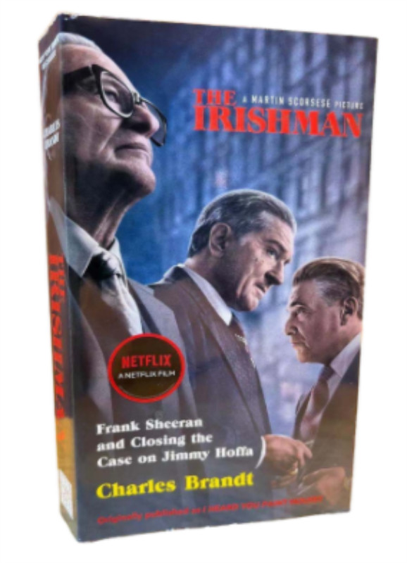 进口英文原版 The Irishman 爱尔兰人 电影封面 马丁西科塞斯导演 根据原著小说 听说你刷房子了改编 查尔斯布兰特 现货