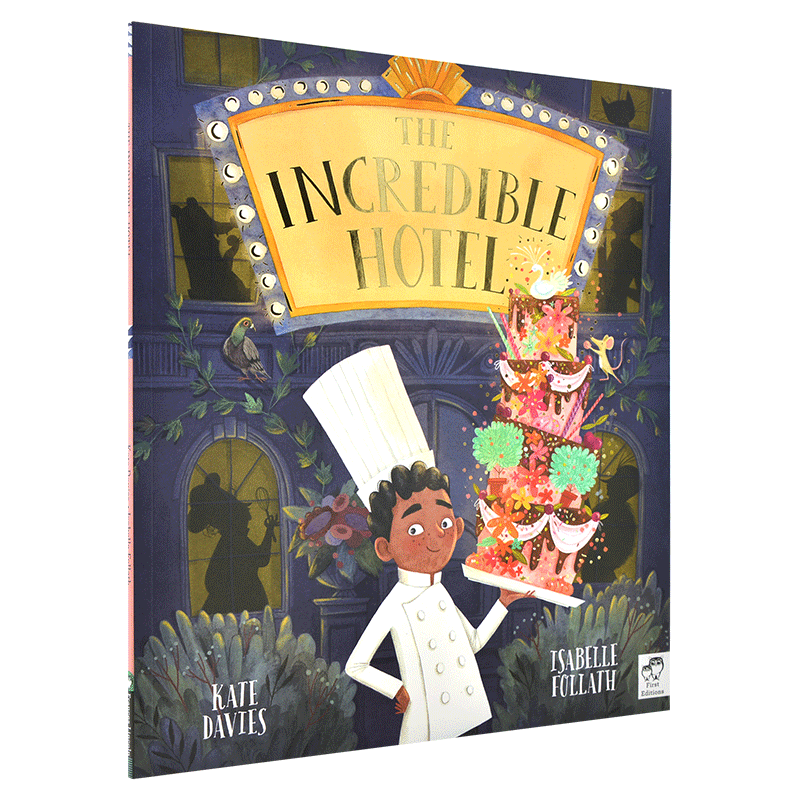 进口英文原版 令人难以置信的酒店绘本 The Incredible Hotel 不可思议大饭店 儿童英语故事书 现货