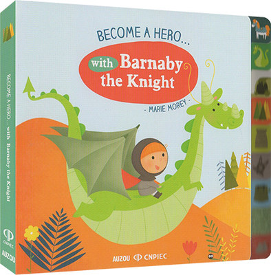 进口英文原版 我是主角游戏书 Become A Hero With Barnaby The Knight 加冕的骑士