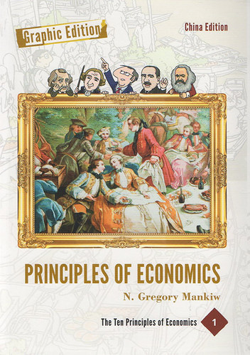 进口英文原版 Principles of Economics The Ten Principles of Economics 曼昆经济学漫画版1 N Gregory Mankiw 现货