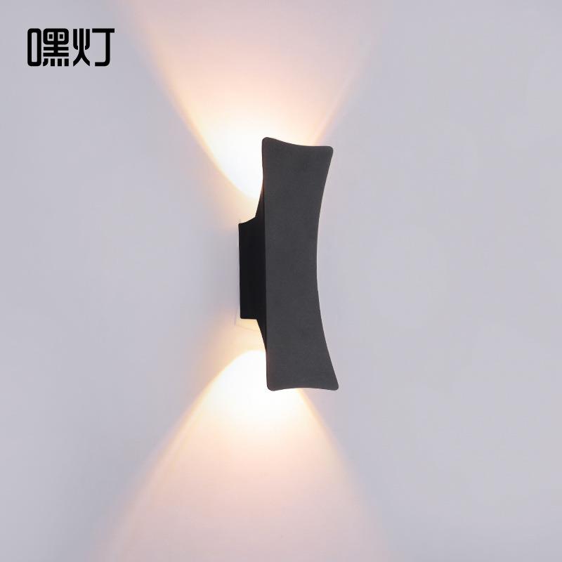 户外防水壁灯简约室外露台庭院灯具LED客厅卧室床头灯过道阳台灯