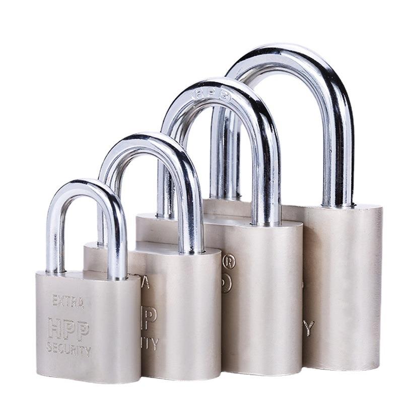 挂锁防盗大门家用锁具小锁头迷你仿不锈钢锁子通开锁头防盗锁具