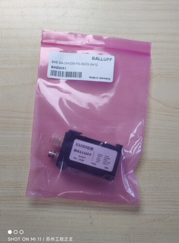 BALLUFF传感器 BAE SA-OH-035-PS-S92G-SA12 ，BAE00R1，全新正品