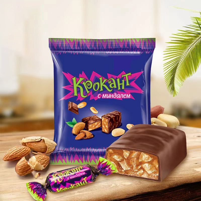 俄罗斯进口紫皮糖KDV旗舰店