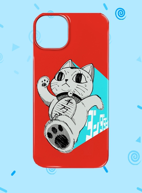 当哒当胆大党高速婆婆招财猫动漫iPhone16promax苹果14plus15菲林二合一手机壳防摔华为荣耀红色手机壳爆款