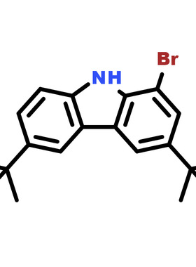 CAS号1357359-52-4；1-溴-3,6-二叔丁基-9H-咔唑 现货