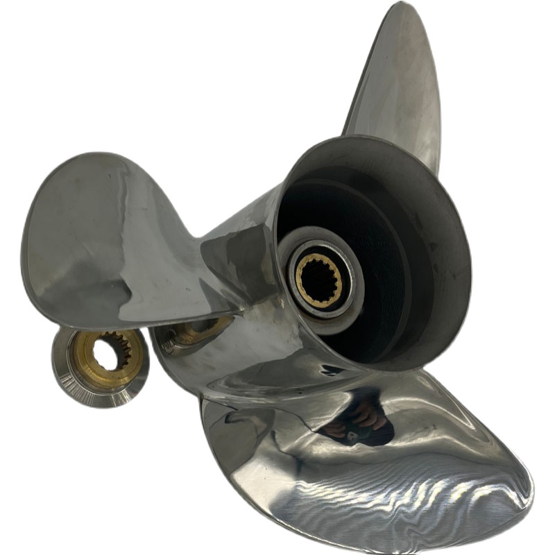 极速新品适配雅马哈船外机p150 200马力17 19寸船用不锈钢螺旋桨