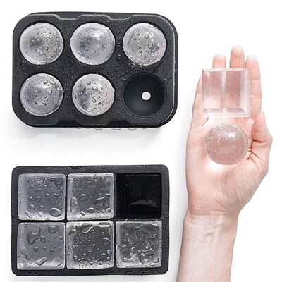 极速Silicone ice cube tray barz whiskey large square ice mol