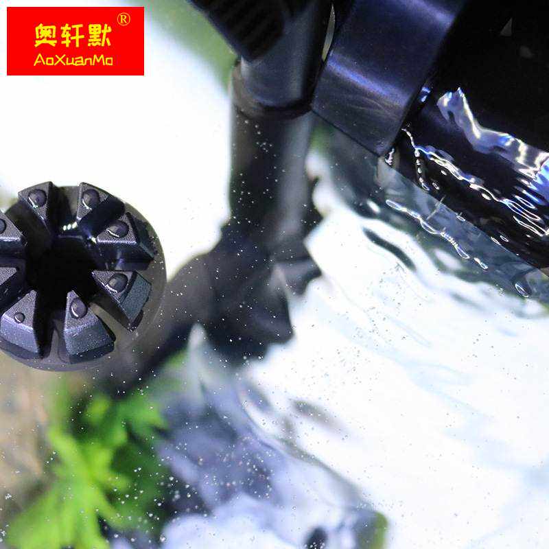 极速新款鱼缸过滤器三合一潜水泵设备外挂M瀑布小型循环迷你静音