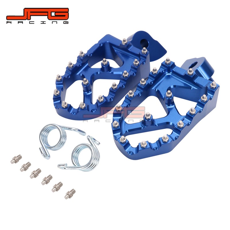 极速适用于YZ/YZF/WR/85t/125/250/400/450F越野摩托车加长防滑脚