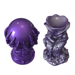 极速New Candle kMould Rose Hand Modeling Silicone Mold Ghost