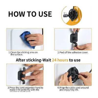 极速[4 Pack] Cord Organizer for KiEtchen Appliances, Omloon