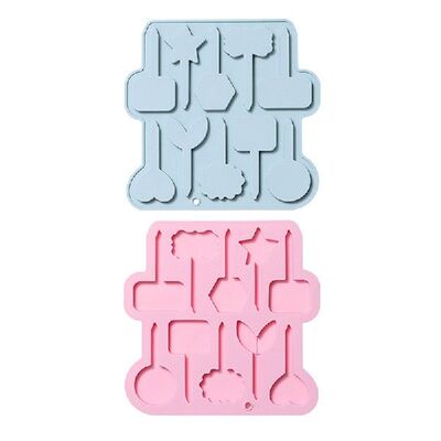 新品Chbocolate Candy Moulds Baking Gadgets Non-stick Silicon