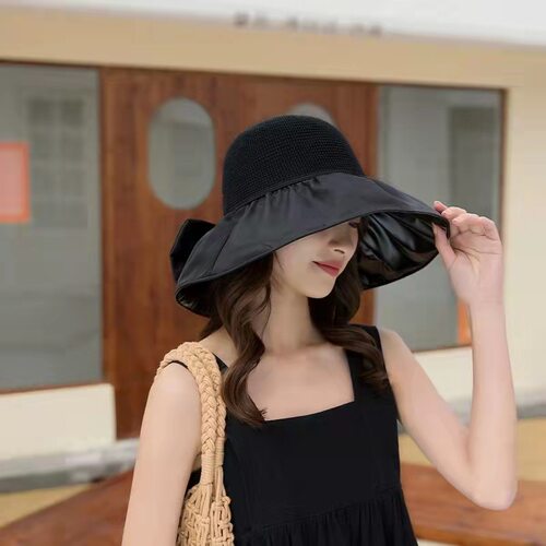 极速Summer Bucket Hat fsor Women Sun Hats Foldable Straw Buc